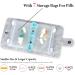 Hennaja Clear Plastic Pill Bags - Self-Sealing Pill Organizer for Travel - Sandbeach (1 Pack) - Buy Online on GoSupps.com