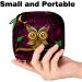 Shop Cute Owl Menstruation Pad Bag - Zippered Women's Tampon & Napkin Bag for Girls | Stylish & Practical Collection - Buy Online on GoSupps.com
