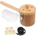 Buy Clispeed 4 Sets Moxibustion Massage Tools - Handheld Moxa Stick Container & Wood Modusing Tool for International Shipping - Buy Online on GoSupps.com