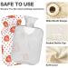Naanle Polka Dots Heart Cherry Hot Water Bottle - 1L Transparent Heat Bottle for Pain Relief & Therapy | Bed & Hand Feet Warmer - Buy Online on GoSupps.com