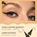 QIC 2-in-1 Microblading Eyebrow Pen & Eyeliner - Waterproof 3D Magic Pencil with Double Head Fork Tip - Long-Lasting Black - Buy Online on GoSupps.com