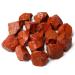 XIANNVXI Red Jasper Crystals Natural Raw Crystal Rocks Rough Stones 1" Bulk Reiki Healing Gemstones Tumbling Cabbing Fountain Rocks 0.45lb Red - Jasper