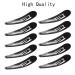10 Black Metal Hair Clips for Little Girls - 2.68 Inch Slippery Side Clips for Perfect Hairstyle Hold - Buy Online on GoSupps.com