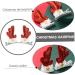 minkissy 2 Pairs Elk Sequin Barrette Reindeer Hair Pin Christmas Mini Headdress Xmas Costume Hair Clip Holiday Party Hair Clips for Kids Christmas Hairpin Gift Sequins Girl Fabric - Buy Online on GoSupps.com