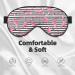 Flamingos Sleep Mask - Double-Sided Soft Eye Covers | Adjustable Sleeping Mask for Perfect Shading & Reduced Eye Edema - Shop Internationally - Buy Online on GoSupps.com