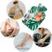 NAANLE Hot Water Bottle with Cover - Watercolor Palm Leaf & Flower | 2L Large | Menstrual Cramps Relief & Heat Therapy - Buy Online on GoSupps.com