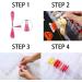 Embroidery Floss Cross Organizer Box - 127pcs Bobbin Winder Kit with 36 Compartments and Floss Bobbins for Craft Sewing Storage - Buy Online on GoSupps.com