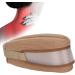 JLASER NOCK SOUND POSSION BACK SACK BANG WITH HALD BANDAGE Soft cervical spine Tractor with PVC fastening belt for neck support sleep (color: brown)