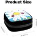 GIAPB Period Bag - Sanitary Napkin Storage & Makeup Pouch - Welcome Daisies & Bee - Color 4136 - Buy Online on GoSupps.com