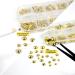5060 PCS Gold Flatback Pearls and Rhinestones Kit for Nails and Crafts - Rhinestones and Pearls Embellishments for Makeup, Shoes, Clothes, and Accessories - Buy Online on GoSupps.com