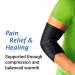 Buy Actimove Adjustable Elbow Support - Universal Fit Black | International Shipping Available - Buy Online on GoSupps.com