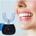 Ultrasonic Toothbrush Automatic Toothbrush 360 Auto Sonic Toothbrush Teeth whitening Brush with Timer & Wireless Charging 360 Ultrasonic Electric Toothbrush for Adult (Black) - Buy Online on GoSupps.com