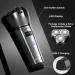 Buy Rechargeable Electric Shaver for Men | Cordless Rotary Razor with USB-C & LED Display - Face Clean Shave & Replacement Blade Available - Buy Online on GoSupps.com