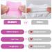 1000 PCS Pink Lint Free Nail & Lash Glue Wipes with Container - Super Absorbent Soft Non-Woven Fabric for Extensions & Nail Polish Removal - Buy Online on GoSupps.com