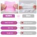 540 PCS Lint Free Nail Wipes Eyelash Extension Glue Cleaning Pads - Super Absorbent Non-woven Fabric - Pink - 540 Count - Buy Online on GoSupps.com
