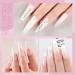 PEACECOLOR Poly Nail Gel and 3 Colors Poly Extension U-V Gel for Nails Pink Light White U-V Gel with 30ml Nail Slip Solution Gel for Nails Builder - Buy Online on GoSupps.com