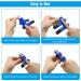 Wepai 5-Piece Finger Support Set | Ideal for Small Fingers Stiffness Fractures & Ankle Immobilization - International Shipping Available - Buy Online on GoSupps.com