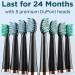 Stabilizek Sonic Electric Toothbrush for Adults - Rechargeable Travel Case Black - Improve Oral Care - Buy Online on GoSupps.com