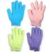 Exfoliating Bath Gloves | Body Scrub Loofah Sponge Set - 2 Pairs | Shower Massage Scrubber for Dead Skin Cell Removal and Improved Blood Circulation - Buy Online on GoSupps.com