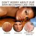 GHEART Drunk Bronzer Drops Face and Body Bronzing Skin Fake Tan Peptide Serums Anti-Pollution Sunshine Drops Effective Tan Bronzing Serums Effective Tan Bronzing Serums Comes with Makeup Cotton 30ml - Buy Online on GoSupps.com