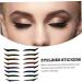 BIUDECO 72 Pairs Glitter Eyeliner Eyelid Makeup Stickers Self-adhesive Eyeliner Sticker Eyeshadow Stencil - Buy Online on GoSupps.com
