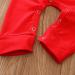 Geagodelia Baby Boy Christmas Romper Jumpsuit 6-12 Months Red - My First Christmas Outfit - Buy Online on GoSupps.com