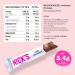 Nick's Milk Chocolate Keto Bar - Sugar-Free 112 Kcal Low Carb (15x25g) | Gluten-Free Snack - Buy Online on GoSupps.com
