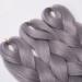 Elailite 24 Hair Braids Extensions - Soft Gray 300g (3 Pieces) | International Shipping - Buy Online on GoSupps.com