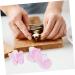 Zerodeko 6 Pcs Biscuit Mold Cat Cookie Baking Supplies Animal Baking Molds Cake Cookie Silicone Unique Cookie Cutters Hanging Transparent Bin Small Fudge 3D Muffin Silica Gel Pack 8x7.5cmx2pcs Pinkx2pcs - Buy Online on GoSupps.com