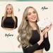 Sunny Blonde Clip in Hair Extensions - 18 120g Highlighted Human Hair - Pack of 1 - Buy Online on GoSupps.com