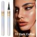 Liquid Eye Liners | Fine Tip Matte Liquid Eye Liner Pens Long-Lasting Quick Drying Highly Pigmented Eye Liners for Women Halloween Eye Makeup All Eye Shapes Tmay 02# - Buy Online on GoSupps.com