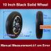 Wheelchair Front Wheel 2 Pieces Wheelchair Front Rubber Anti-Slip Wheelchair Front Wheels 10In Wheelchair Wheels Replacement Labor Saving Anti Tip - Buy Online on GoSupps.com