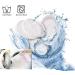 20 Packs Reusable Makeup Remover Pads Facial Clean Bamboo Pads With Washable Laundry Bag Eco-Friendly Bamboo Rounds for All Skin Types 20pcs-white - Buy Online on GoSupps.com