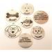 KNIFE-POINT ENGRAVED PET CAT KITTEN ID TAG ID DISCS - STAINLESS STEEL ENGRAVED (CAT FACE - SMALL DISC) - MANUFACTURED BY LINK INDUSTRY LTD - Buy Online on GoSupps.com