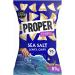PROPER CHIPS Lot de 8 sachets de chips de sel de mer v g taliens sans gluten 85 g Sel de mer 85 g (Lot de 8) - Buy Online on GoSupps.com