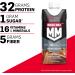 Muscle Milk Pro Series Protein Shake - Knockout Chocolate, 32g Protein, 11 Fl Oz (Pack of 12) - Buy Online on GoSupps.com