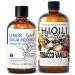 HIQILI 100ML Lemon Eucalyptus Essential Oil & 150ML Tobacco Vanilla Fragrance Oil for DIY Diffuser