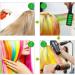 10PCS Hair Chalk Comb Set - Vibrant Temporary Hair Color Kit for All Ages - Best Gift - Halloween Birthday Christmas Party Dress-up Makeup - Washable Skin Safe Easy - Buy Online on GoSupps.com