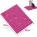 KongJies Waterproof Non-Slip Feeding Mat for Dogs & Cats - Pink | Best Pet Feeding Solutions - Buy Online on GoSupps.com