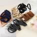 IVARYSS 50 Pcs Neutral Colors Large Thick Hair Ties for Women - Cotton Seamless Elastic Fabric Bands - Buy Online on GoSupps.com