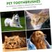 BESPORTBLE 2 Sets Pet Toothbrush Dog Chew Toothbrush Small Dog Toothbrush Dog Chew Brush Dog Toothpaste Pets Pp - Buy Online on GoSupps.com