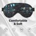 Future Robot Reversible Polyester Sleep Mask - Adjustable Strap for Ultimate Comfort & Light Blocking - Black - Buy Online on GoSupps.com