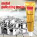 Rust Removing Paste - Fast-Acting Metal Polish Paste - Compact Paste for Metal Dirt Removal for Magnesium Tin Stainless Steel Brass Aluminum Chromium Azsul D: 10g Fine - Buy Online on GoSupps.com