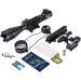 Pinty 4-16X50 Illuminated Rifle Scope with Green Laser, Reflex Dot Sight & Riser Mount - Buy Online on GoSupps.com