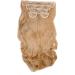 Lullabellz Super Thick Curly Clip In Hair Extensions 5-Piece 22-Inch Length Light Golden Blonde - Buy Online on GoSupps.com