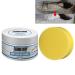 GNAUMORE Shoes Whitening Cream Multi-Functional White Shoes Cleaner Cream White Shoe Cleaning Cream Shoes Whitening Cleansing Gel Multifunctional Shoe Polish Sponge White Shoe Cleaner