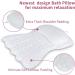 Luxury Bath Pillow with 4D Mesh Technology - Ultimate Relaxation for Neck, Head, Shoulder, and Back Support - Buy Online on GoSupps.com