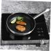 Milisten 2 Pcs Aluminum Steak Skillet Kitchen Grill Pan Aluminum Frying Pan Griddle for Induction Cooktop Non- Stick Frying Wok Flat Bottom Wok Egg Pan Practical Kitchenware Pancake Pan Gas Silverx2pcs 39.5X20CMx2pcs - Buy Online on GoSupps.com