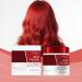 Masque Capillaire Masque Rouge Repigmentant 180g | Apr s-shampoing Nourrissant Traitant La Couleur | Masquee R parateur Hydratant Pour Le Soin Des Cheveux Secs Fris s Et Ab m s La Maison Et En S - Buy Online on GoSupps.com