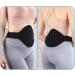 ONLYNERY Heated Back Bandage | Soft Lumbar Support Belt for Posture Correction & Spine Fitness | DOT-Matrix Thermal Belly Warmer - International Shipping Available - Buy Online on GoSupps.com
